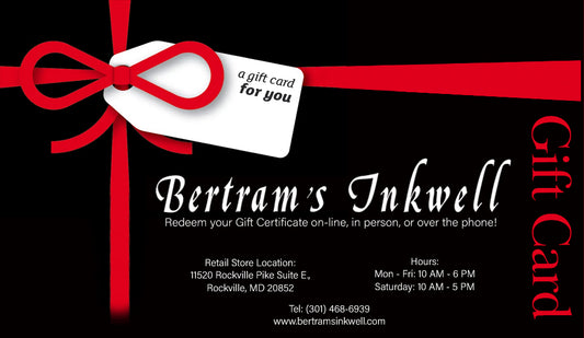 Bertram's Inkwell Gift Card - A Gift for You