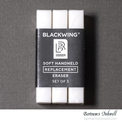 Blackwing Handheld Eraser Replacements - Set of 3