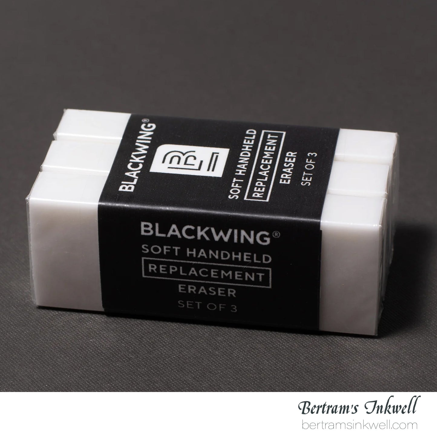 Blackwing Handheld Eraser Replacements - Set of 3