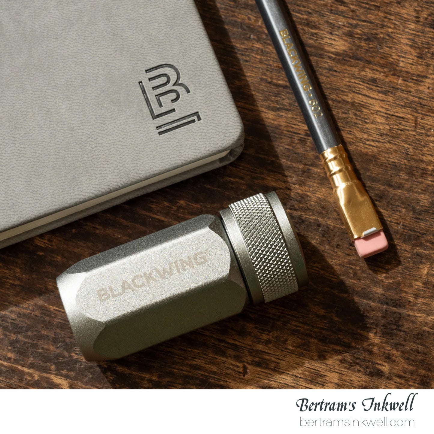 Blackwing One-Step Long Point Sharpener Grey