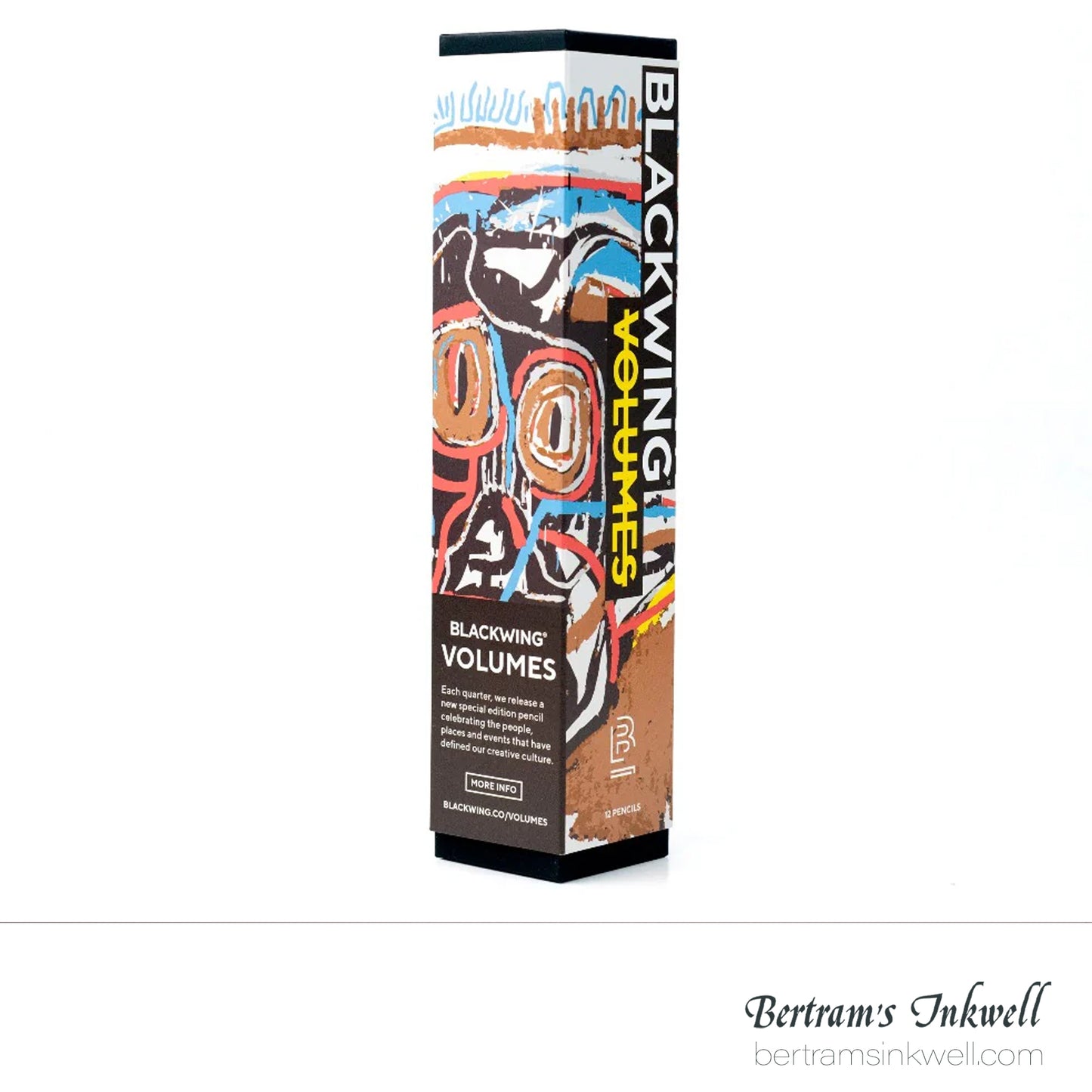 Blackwing Volume 57 Tribute to Jean-Michel Basquiat Special Edition (Box of 12 Pencils)