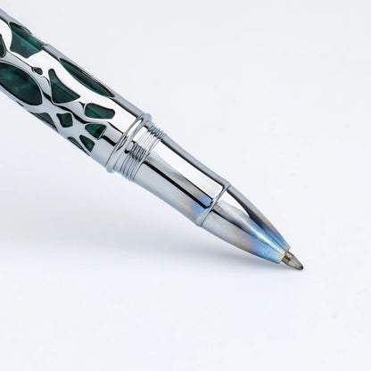 Conklin Endura Deco Crest Rollerball Pen Green