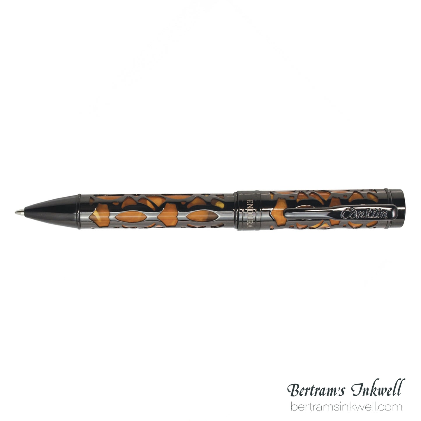 Conklin Endura Deco Crest Orange Ballpoint