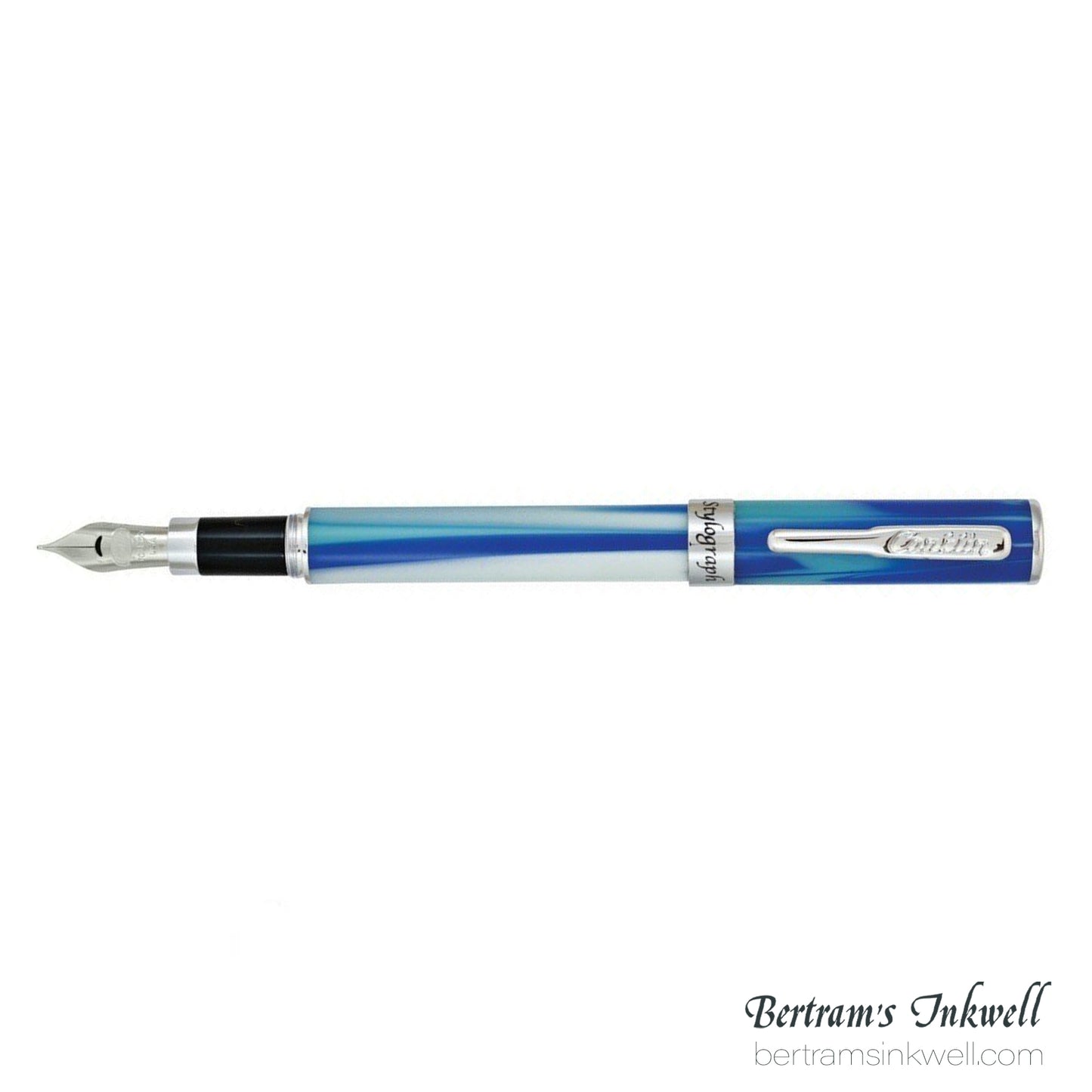 Conklin Stylograph Matte Artic Blue Fountain Pen