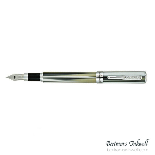 Conklin Stylograph Polar White Fountain Pen