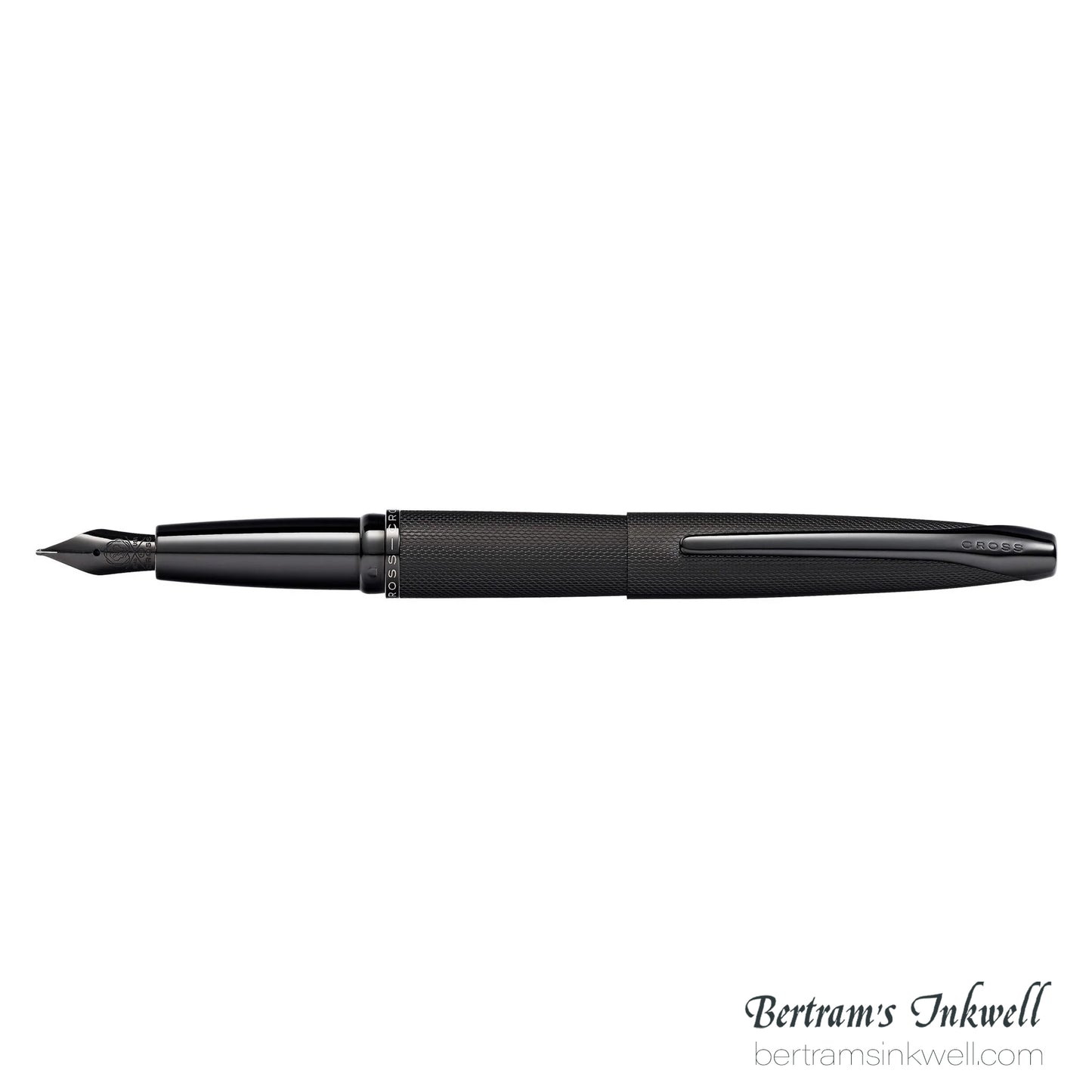 CROSS ATX Brushed Black PVD Fountain Pen