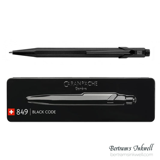 Caran D'ache 849 Code Black Limited Edition Ballpoint pen