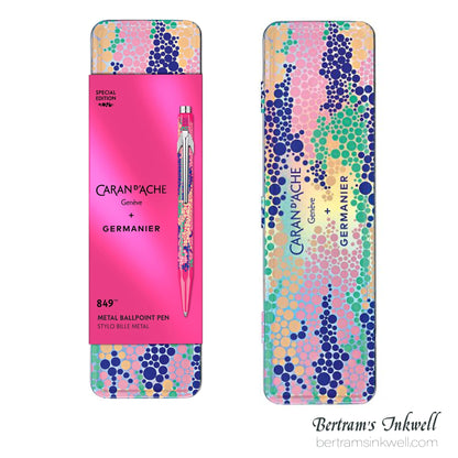 Caran d'Ache 849 Germanier Neon Pink Ballpoint Pen - Special Edition