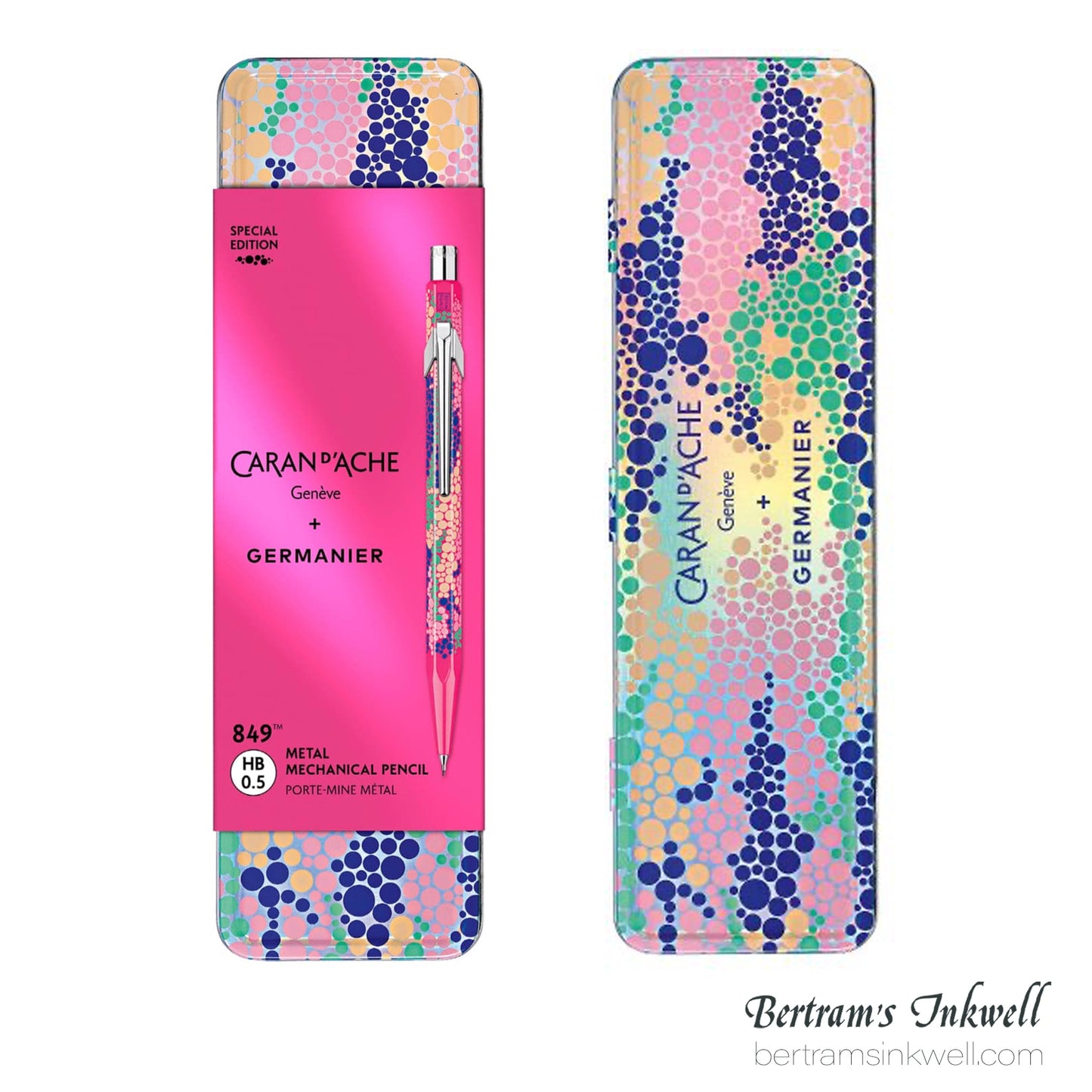 Caran d'Ache 849 Germanier Neon Pink Mechanical Pencil 0.5mm - Special Edition