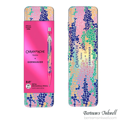 Caran d'Ache 849 Germanier Neon Pink Mechanical Pencil 0.5mm - Special Edition