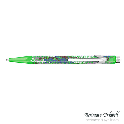 Caran d'Ache 849 Germanier Neon Green Ballpoint Pen - Special Edition