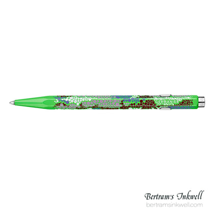 Caran d'Ache 849 Germanier Neon Green Ballpoint Pen - Special Edition