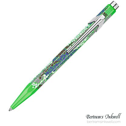 Caran d'Ache 849 Germanier Neon Green Ballpoint Pen - Special Edition
