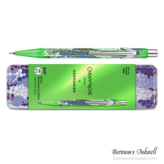 Caran d'Ache 849 Germanier Neon Green Mechanical Pencil 0.5mm - Special Edition