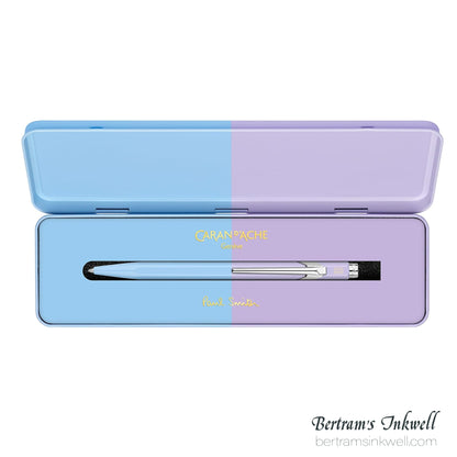 Caran d'Ache 849 Paul Smith Special Edition 4 Sky Blue Lavender Ballpoint