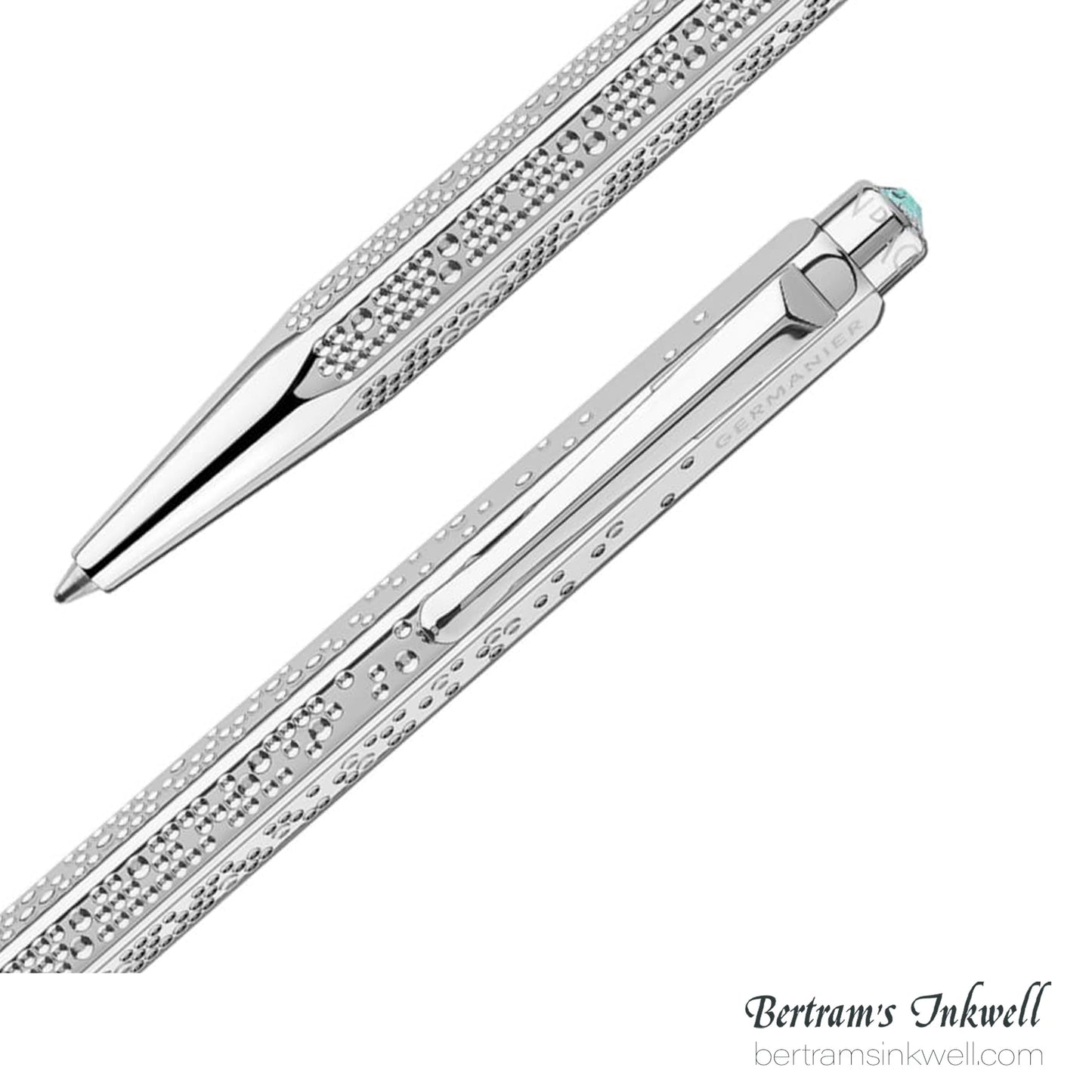 Caran d'Ache 849 Germanier Ballpoint Pen and Leather Case Set - Special Edition