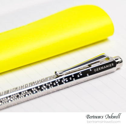 Caran d'Ache 849 Germanier Ballpoint Pen and Leather Case Set - Special Edition