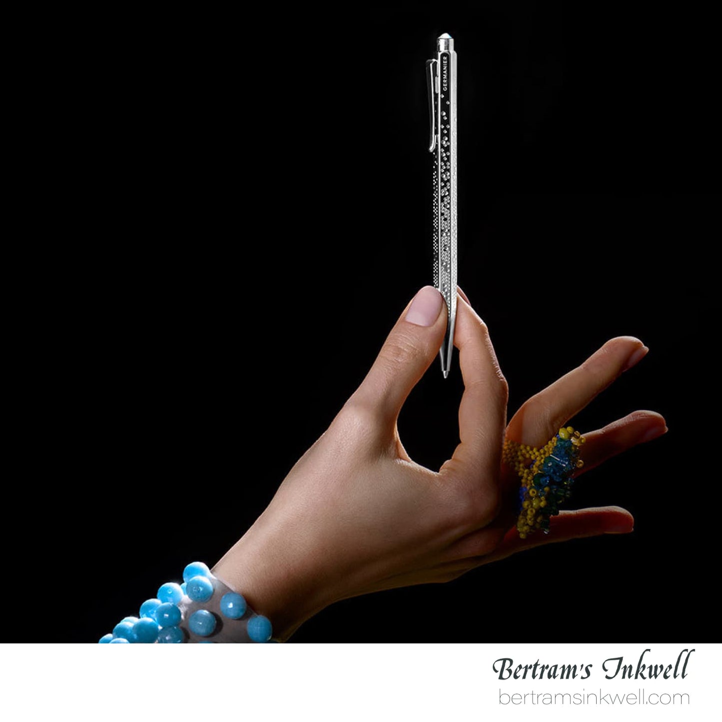 Caran d'Ache 849 Germanier Ballpoint Pen and Leather Case Set - Special Edition