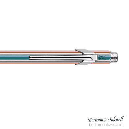 Caran d'Ache 849 Paul Smith 5 'Signature Stripe' Silver Ballpoint Pen