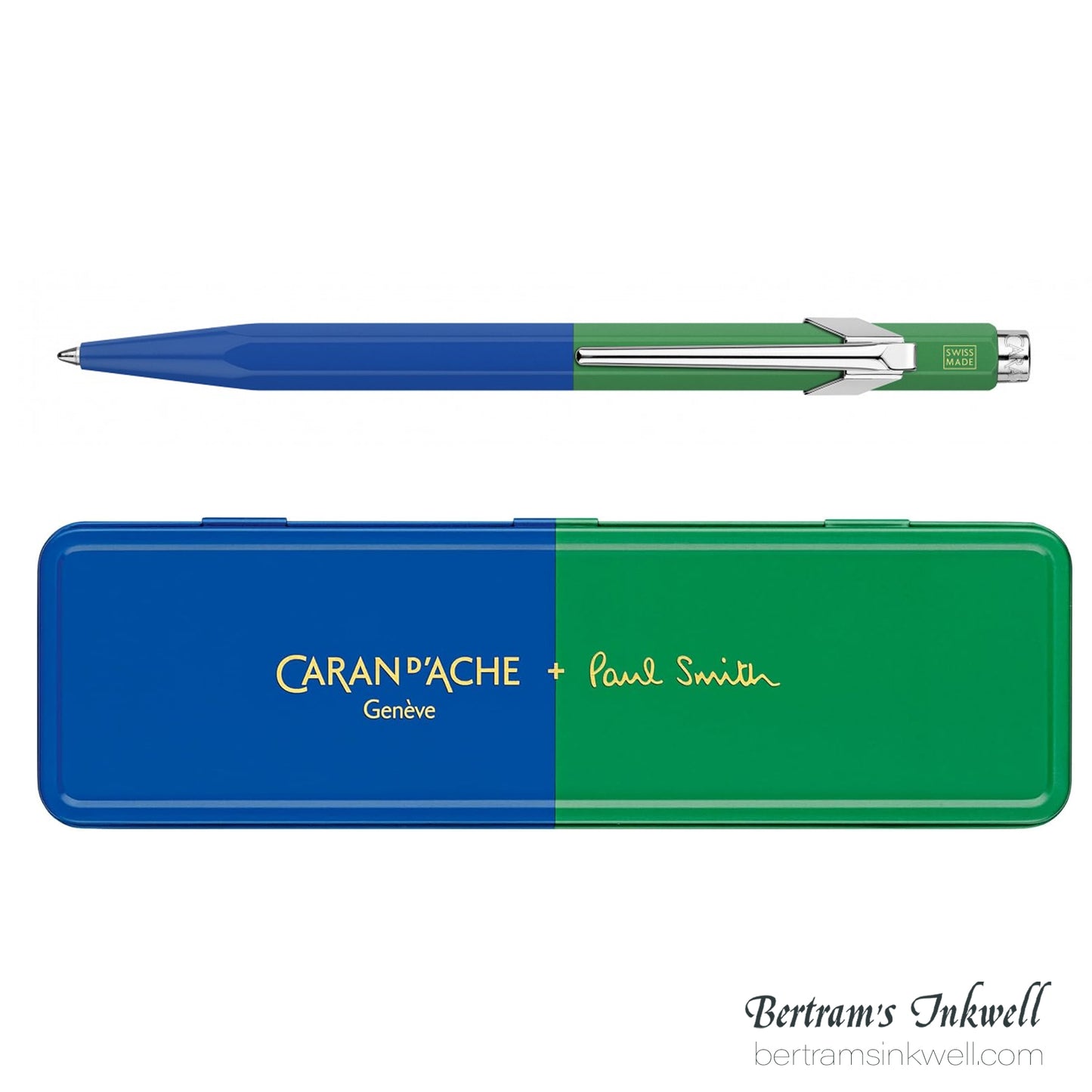 Caran d'Ache 849 Paul Smith Special Edition 4 Cobalt Emerald Ballpoint