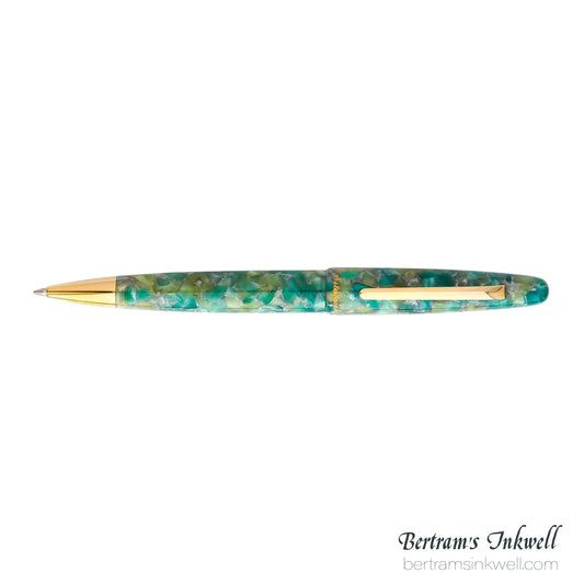 Esterbrook Estie Sea Glass Gold Trim Ballpoint