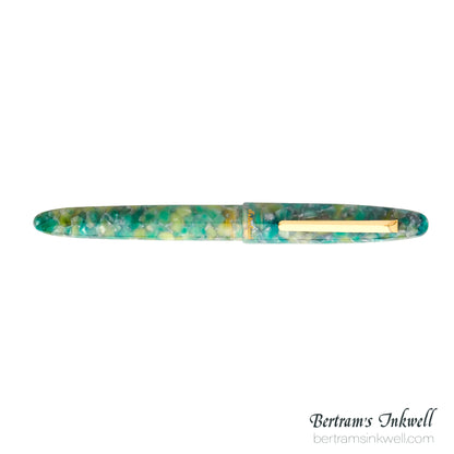 Esterbrook Estie Sea Glass Gold Trim Rollerball