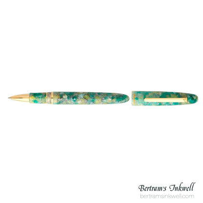 Esterbrook Estie Sea Glass Gold Trim Rollerball