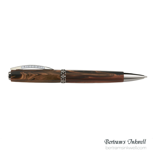 Visconti Medici Briarwood Ruthenium Trim Ballpoint