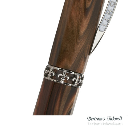 Visconti Medici Briarwood Ruthenium Trim Ballpoint