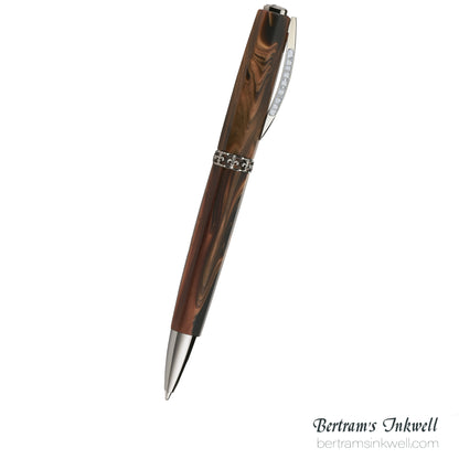 Visconti Medici Briarwood Ruthenium Trim Ballpoint