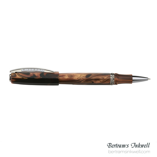 Visconti Medici Briarwood Ruthenium Trim Oversize Rollerball