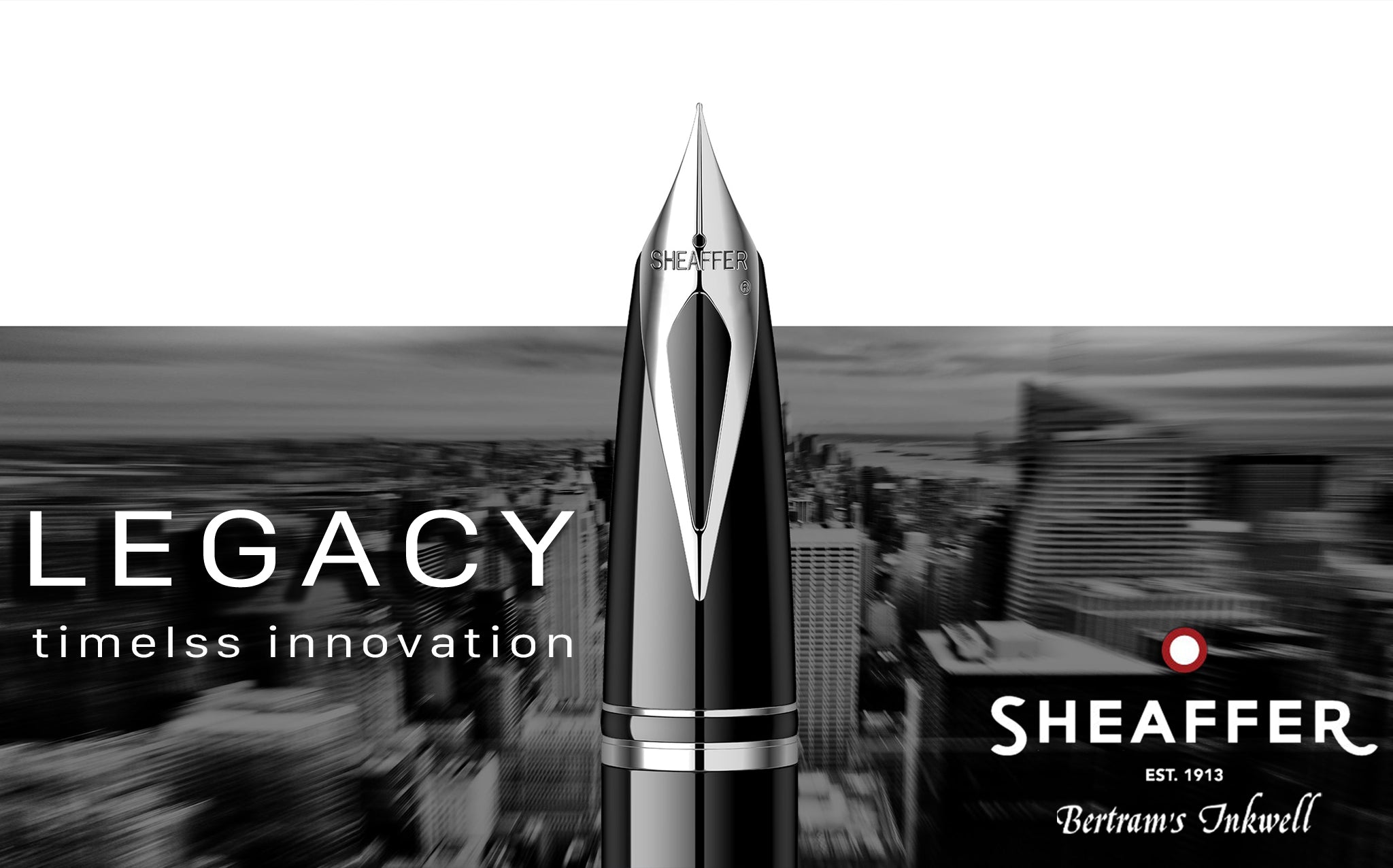 Sheaffer Legacy® Heritage Black Laque Fountain Pen – Bertram's Inkwell