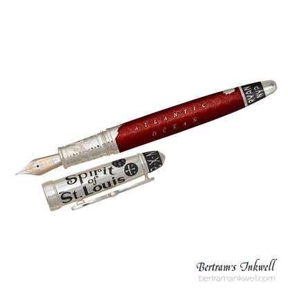 David Oscarson Spirit of St. Louis Fountain Pen - Charles Lindbergh Sunset