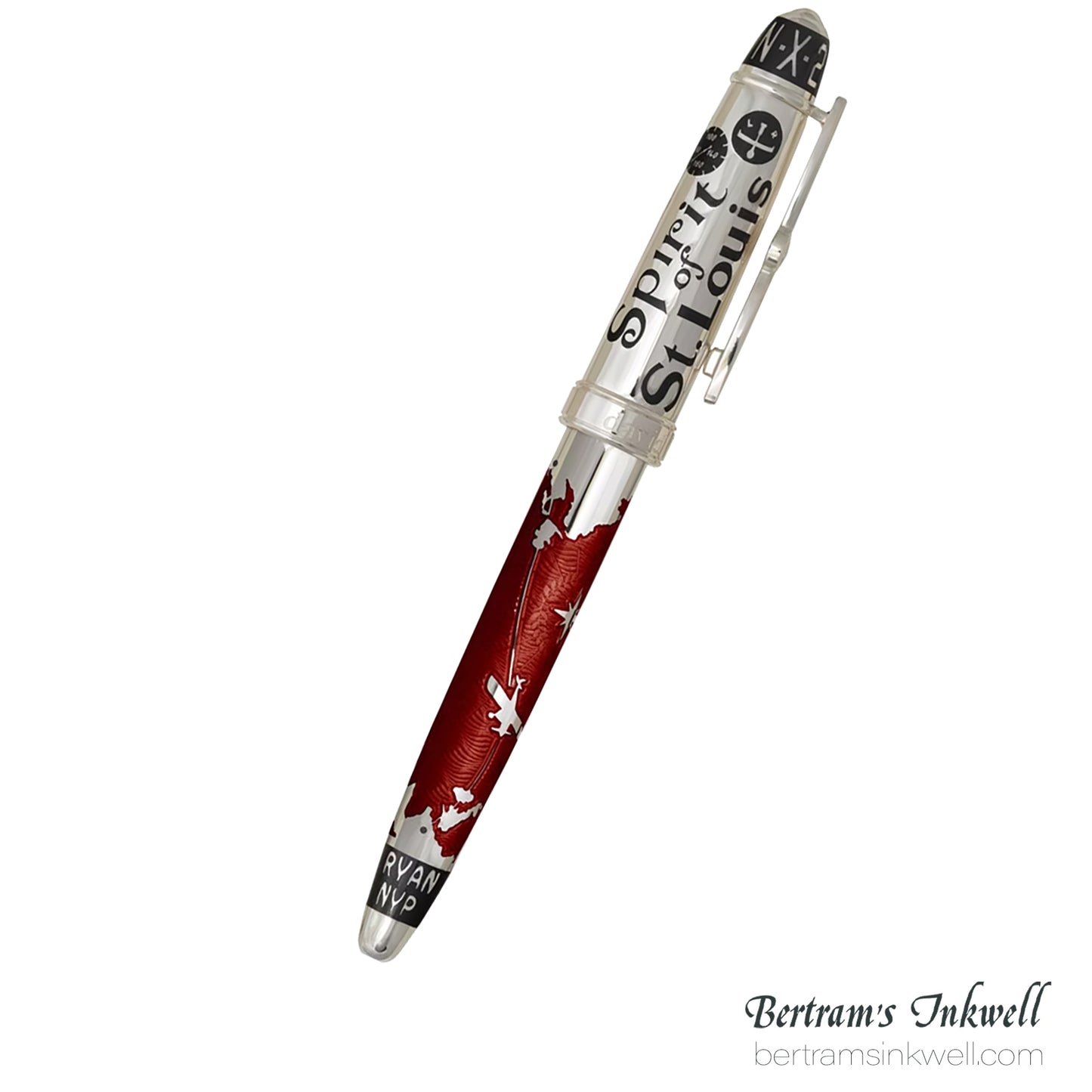 David Oscarson Spirit of St. Louis Rollerball - Charles Lindbergh Sunset