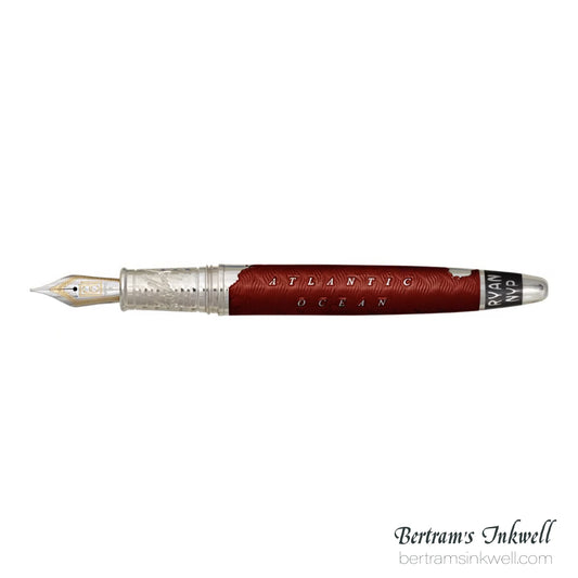 David Oscarson Spirit of St. Louis Fountain Pen - Charles Lindbergh Sunset