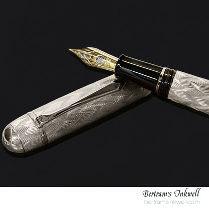 Classic Pens CP8 Murelli Pen Flamme Sterling Silver LE Fountain Pen, 2008