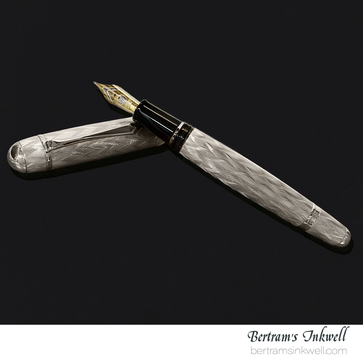 Classic Pens CP8 Murelli Pen Flamme Sterling Silver LE Fountain Pen, 2008