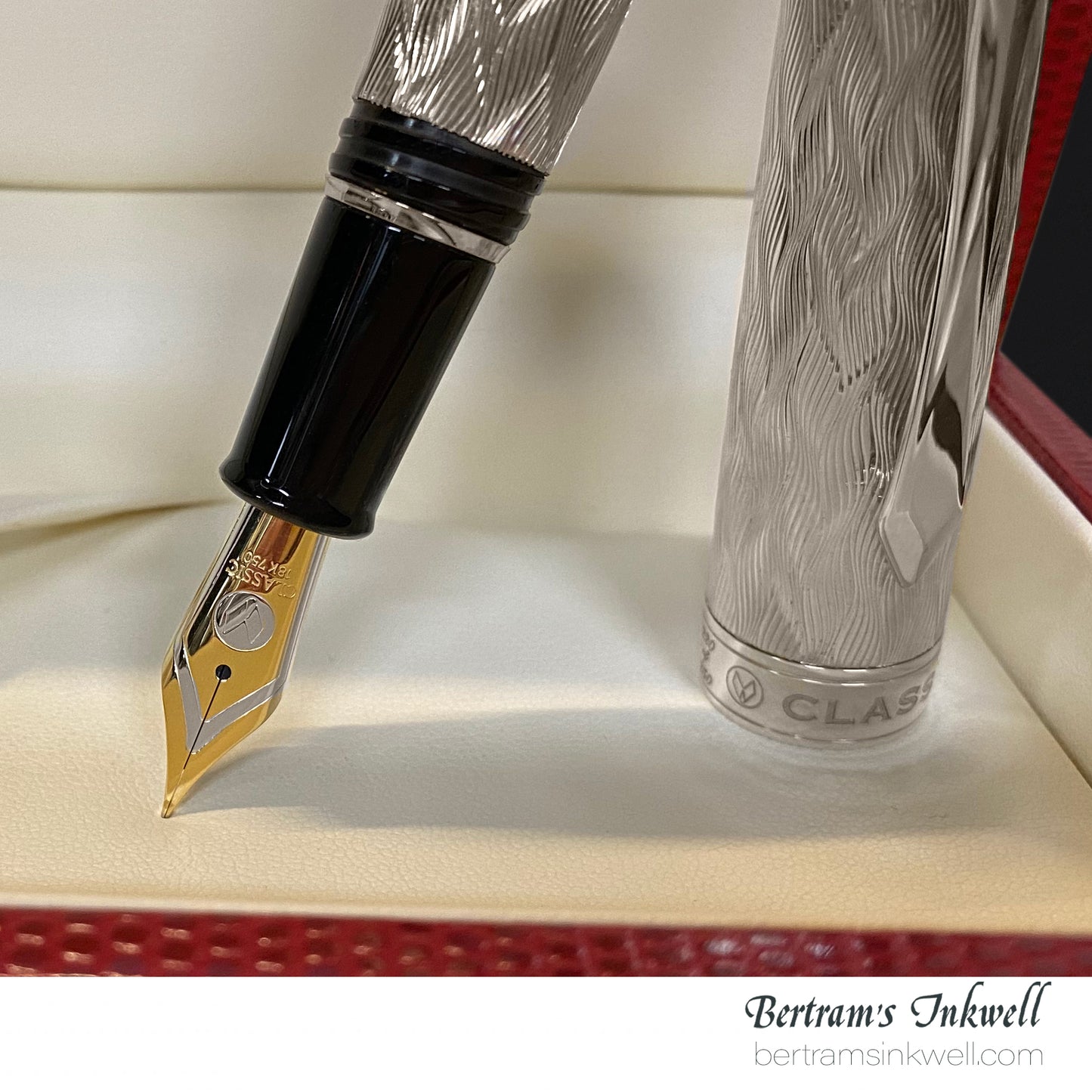 Classic Pens CP8 Murelli Pen Flamme Sterling Silver LE Fountain Pen, 2008