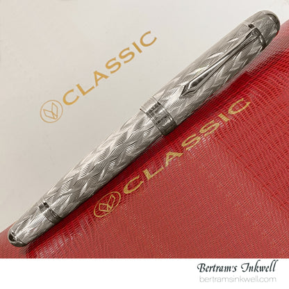 Classic Pens CP8 Murelli Pen Flamme Sterling Silver LE Fountain Pen, 2008