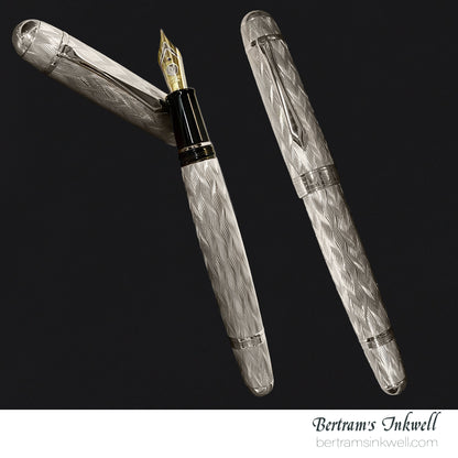 Classic Pens CP8 Murelli Pen Flamme Sterling Silver LE Fountain Pen, 2008