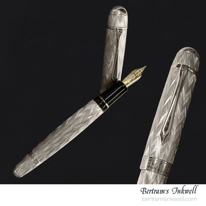 Classic Pens CP8 Murelli Pen Flamme Sterling Silver LE Fountain Pen, 2008