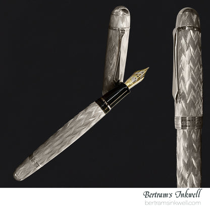 Classic Pens CP8 Murelli Pen Flamme Sterling Silver LE Fountain Pen, 2008