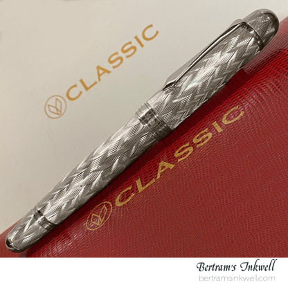 Classic Pens CP8 Murelli Pen Flamme Sterling Silver LE Fountain Pen, 2008