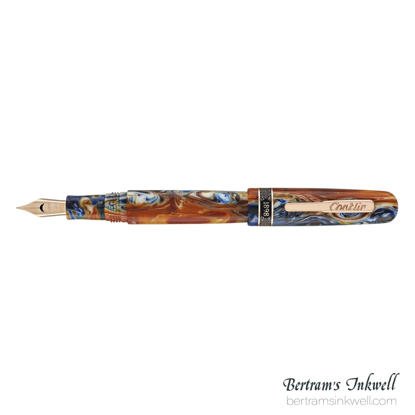 Conklin 1898 Misto Orange Fountain Pen