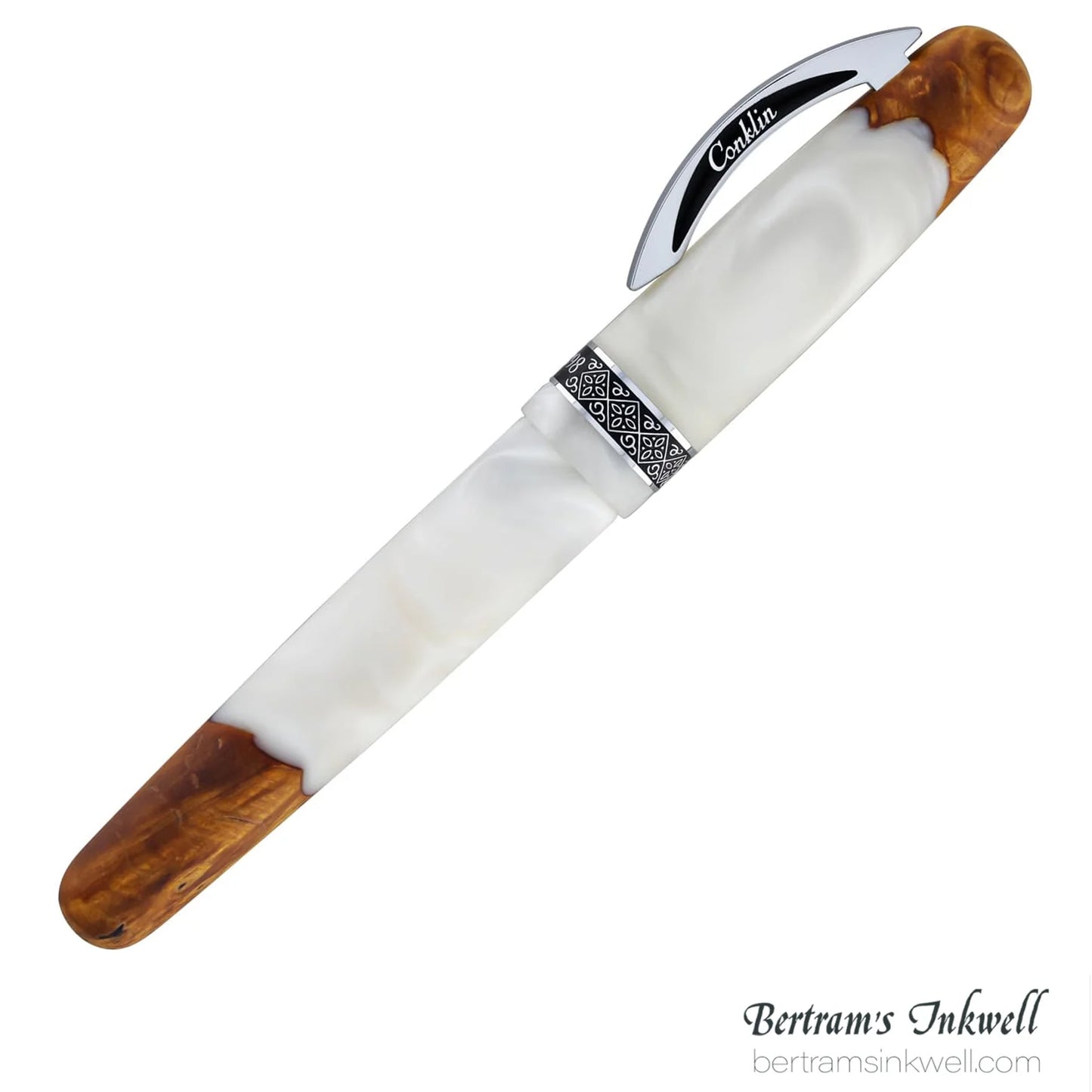 Conklin 1898 Spectra Fusion White Limited Edition Rollerball