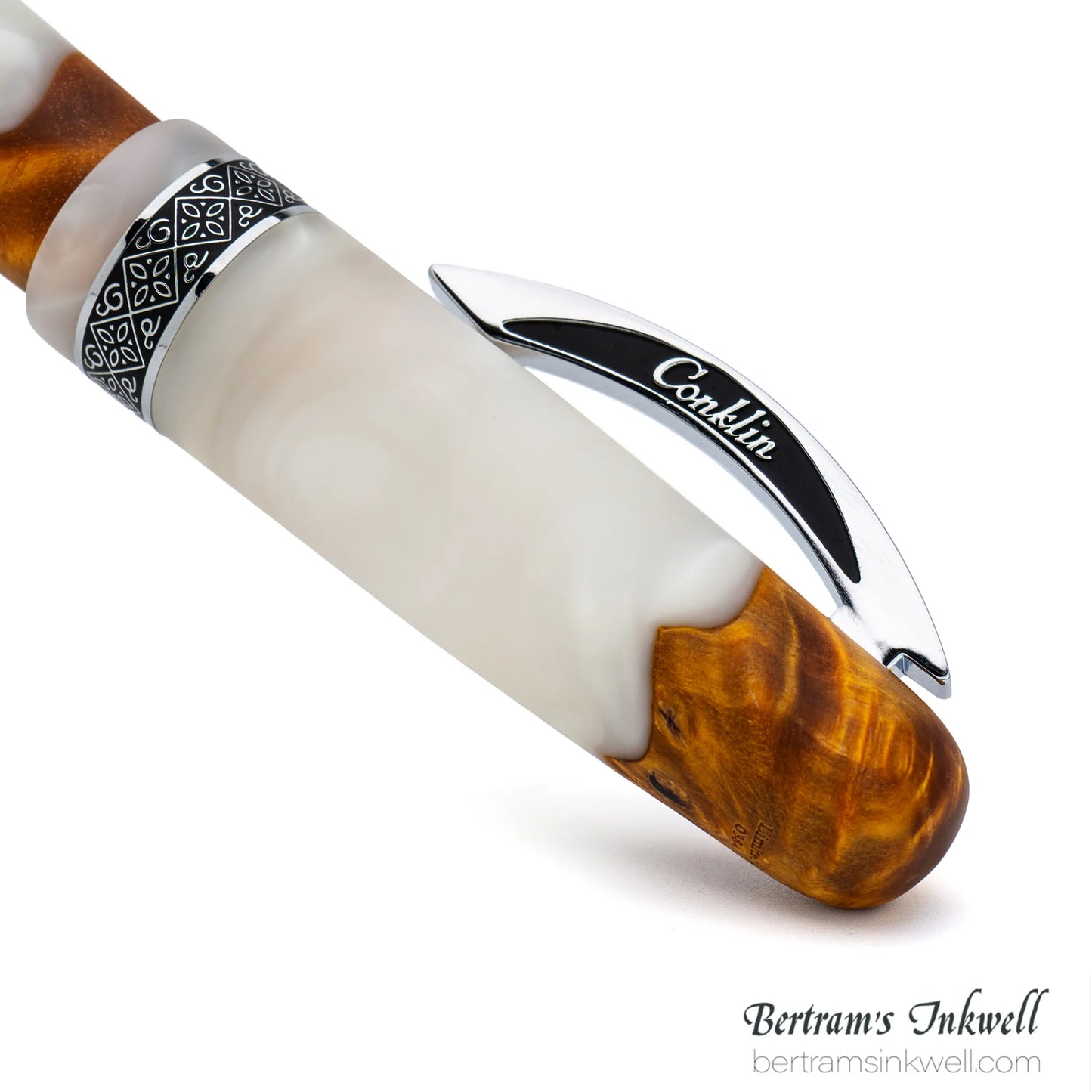 Conklin 1898 Spectra Fusion White Limited Edition Rollerball