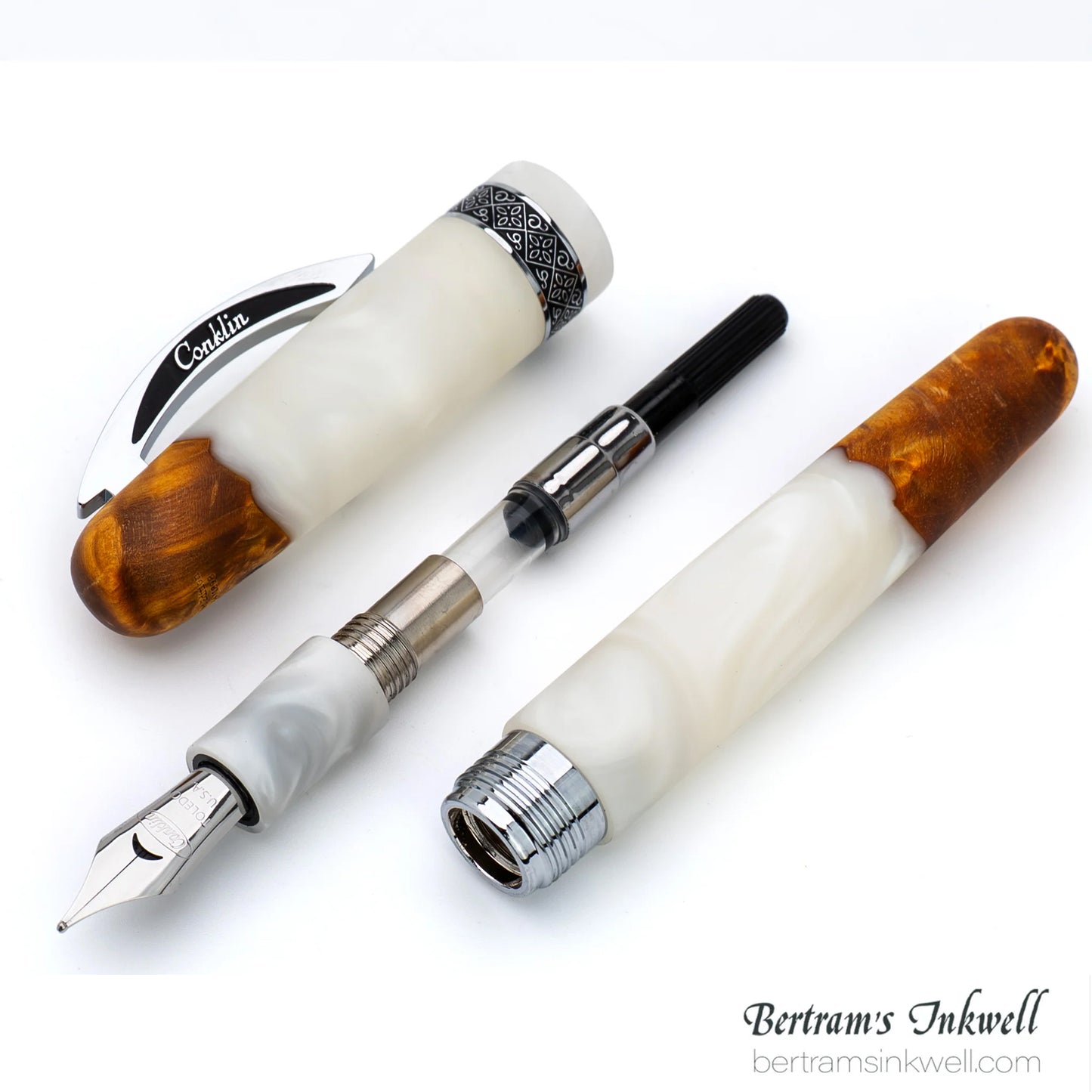 Conklin 1898 Spectra Fusion White Limited Edition Fountain Pen