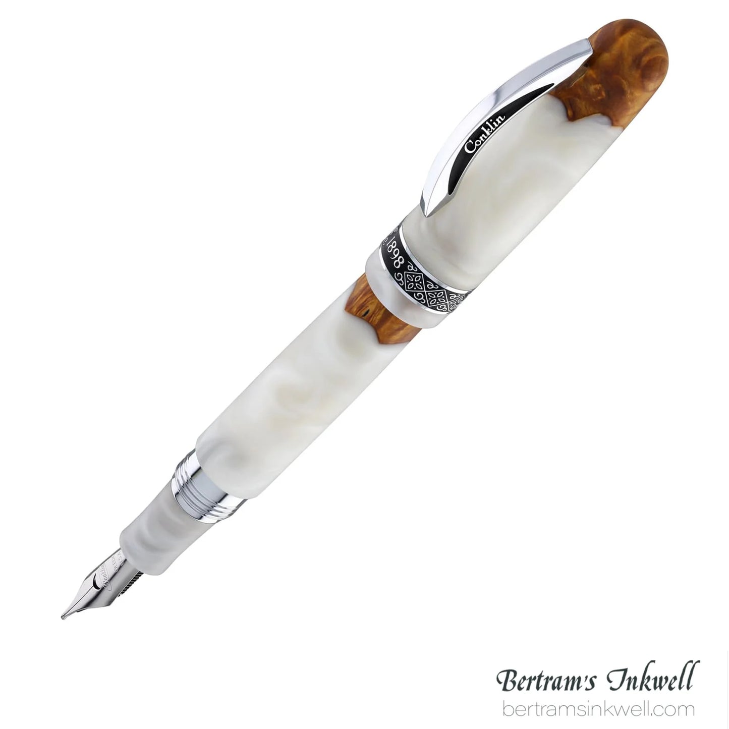 Conklin 1898 Spectra Fusion White Limited Edition Fountain Pen