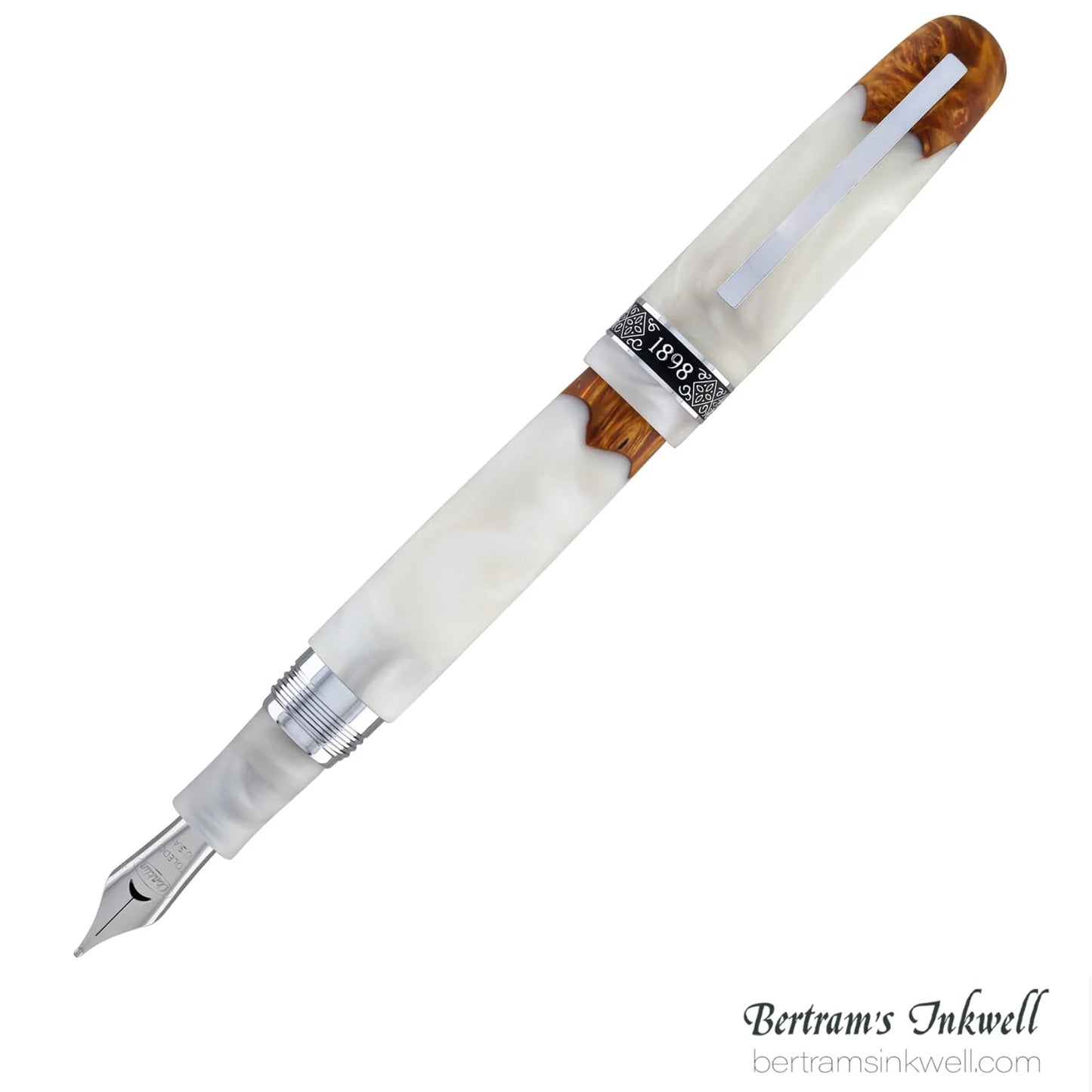 Conklin 1898 Spectra Fusion White Limited Edition Rollerball