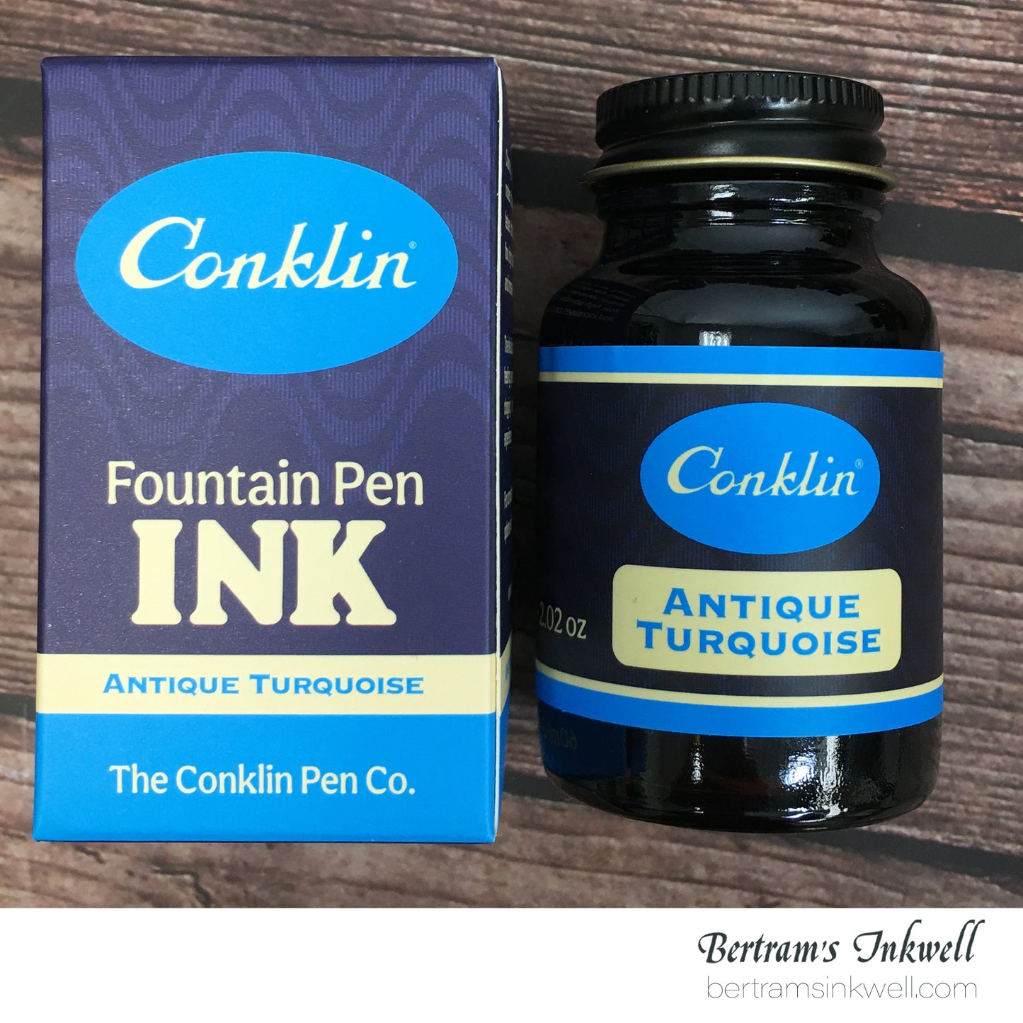 Conklin Antique Turquoise Ink Bottle 60ml